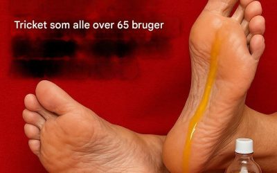 Ricinusolie til fødderne: tricket, som alle over 65 bruger