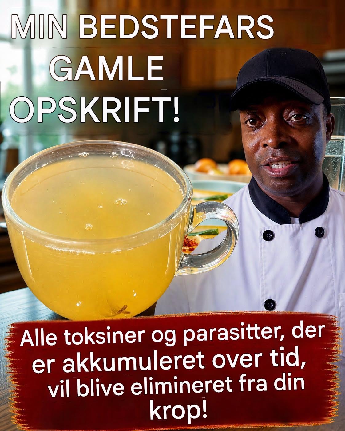 Alle de toksiner og parasitter, der har samlet sig over tid, vil blive udskilt fra din krop! Min bedstefars gamle opskrift!