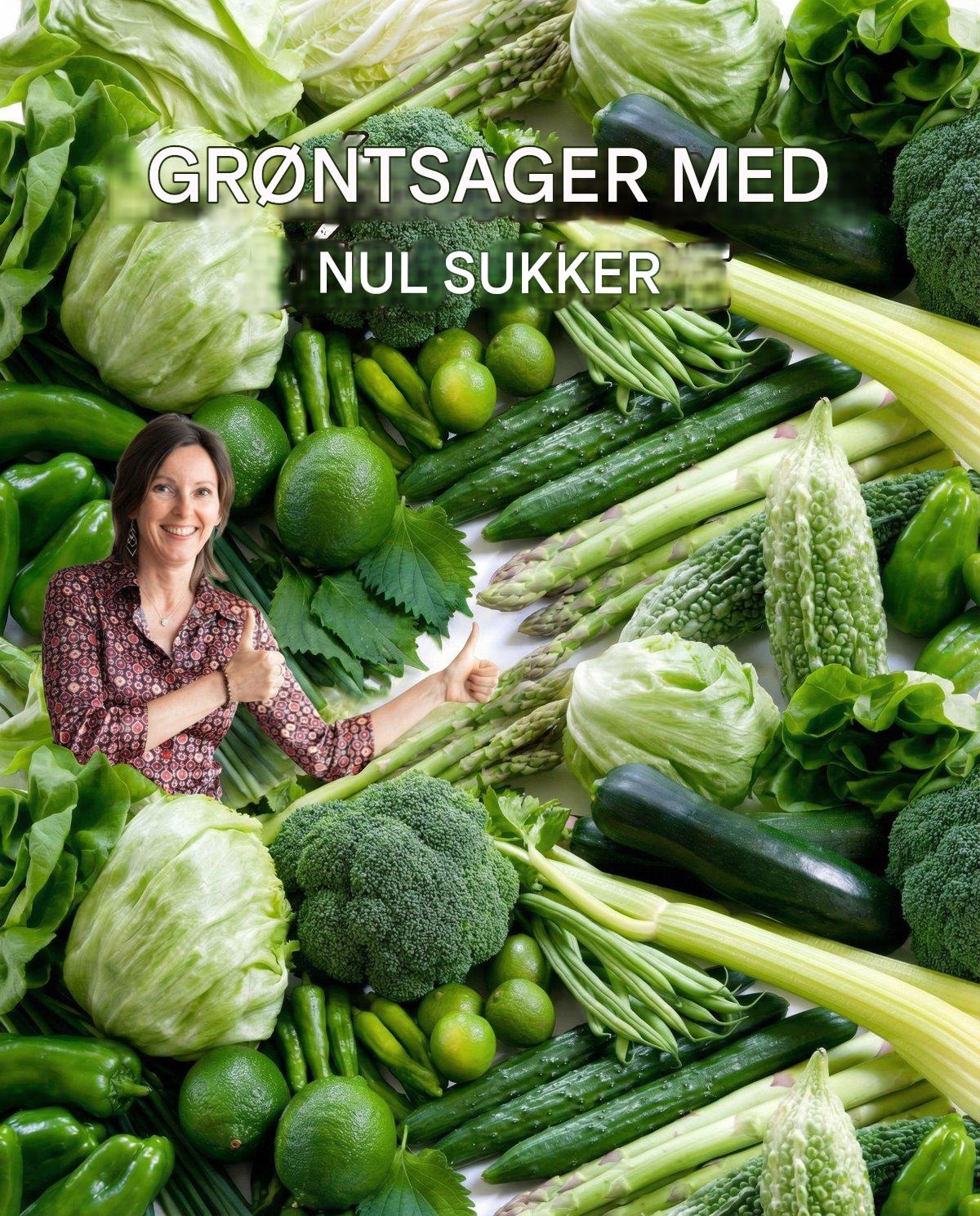 De grøntsager, der har lavest sukkerindhold