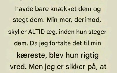 Bør du vaske æg før brug?