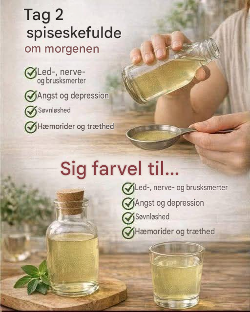 “Gem denne opskrift sikkert, for den er som en skat på jorden… Jeg sender den til dem, der sagde hej.”