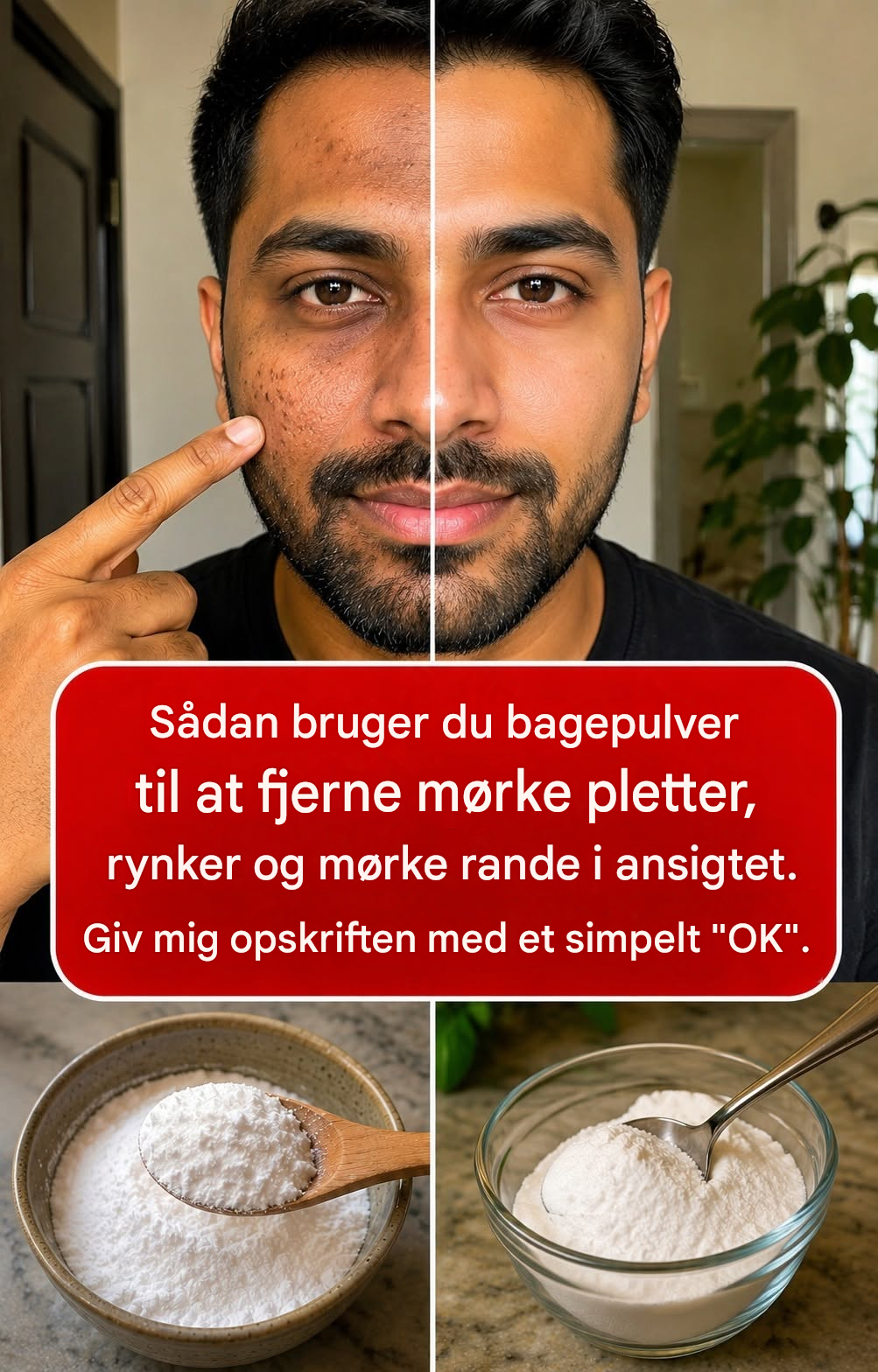 Baking Soda på ansigtet: Fordele, risici og hvordan man bruger det sikkert …