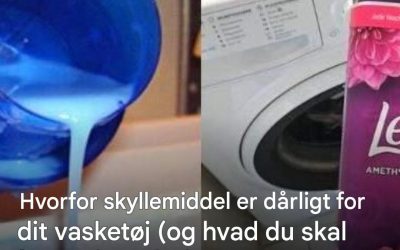 Hvorfor skyllemiddel er dårligt for dit vasketøj (og hvad du skal putte i stedet).