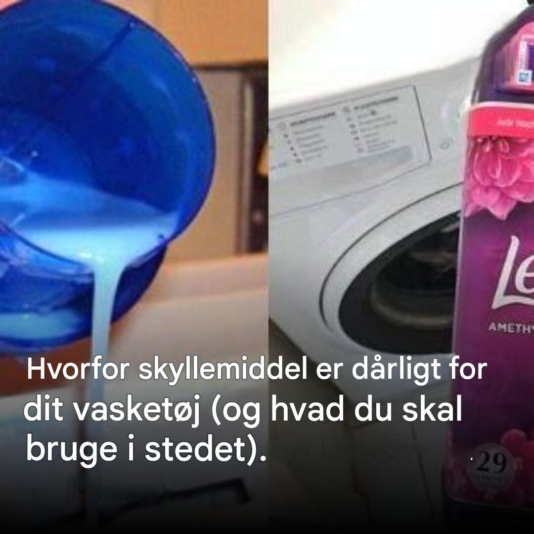 Hvorfor skyllemiddel er dårligt for dit vasketøj (og hvad du skal putte i stedet).