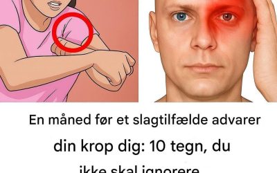 En måned før et slagtilfælde advarer din krop dig: 10 tegn, du ikke skal ignorere