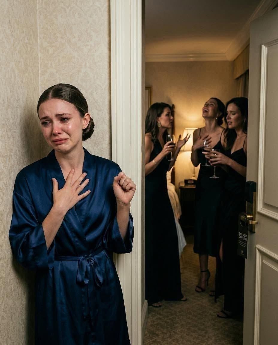 Aftenen før mit bryllup hørte jeg mine brudepiger gennem hotelværelsets væg: “Spild noget vin på hendes kjole, tag ringene af, gør hvad som helst – hun fortjener det ikke.” Min brudepige lo: “Jeg har prøvet at overbevise ham i månedsvis.” Jeg konfronterede dem ikke. I stedet gentog jeg hele min bryllupsdag i mit sind … Aftenen før mit bryllup holdt jeg op med at tro, at kvinderne i værelset ved siden af ​​var mine venner. Det var kort efter midnat på det historiske Lakeview Hotel i Newport, Rhode Island, hvor mine brudepiger og jeg havde booket værelser før vielsen. Jeg var for urolig til at sove. Min brudekjole hang på skabslågen i en hvid dragtpose, mine lykønskningskort lå stablet på natbordet, og med få minutters mellemrum tjekkede jeg min telefon for at genlæse den seneste besked fra min forlovede, Ethan: “Vi ses ved alteret i morgen, skat.” “Jeg havde lige slukket lampen, da jeg hørte latter gennem væggen. Først lod jeg som om, der ikke var noget galt. Så hørte jeg min brudepige Vanessas stemme, krystalklar. “Spild noget vin på hendes kjole, tag ringene af, gør hvad som helst,” sagde hun. “Hun fortjener ham ikke.” En anden stemme – Kendras, en af ​​mine brudepiger fra universitetet – fniste. “Du er ond.” Vanessa lo. “Jeg har arbejdet på ham i månedsvis.” En kuldegysning løb ned ad min rygsøjle. Der er tidspunkter i livet, hvor fornuften nægter at følge lyden. Jeg frøs fast på sengekanten, sikker på, at jeg havde misforstået, indtil en anden brudepige spurgte: “Tror du virkelig, han ville falde for dig?” Vanessas svar kom skarpt tilbage. “Han var lige ved at knække. Mænd som Ethan gifter sig ikke med piger som Olivia, hvis de ikke er villige til at gå på kompromis.” “Jeg prøver bare at rette op på hans fejl.” Jeg førte en hånd til munden. Olivia. Mig. Mit bryllup. Min brudepige. Mine bedste venner. Værelset føltes som om, det var på skrå. Hvert eneste minde fra de sidste seks måneder kom oversvømmende tilbage, skarpt og smertefuldt. Vanessa insisterede på at planlægge hver eneste detalje. Vanessa tilbød at beholde vielsesringene. Vanessa kom med spydige bemærkninger om mit held og sagde, at Ethan “foretrak sødme frem for spænding.” Vanessa blev for længe ved hans side til forlovelsesfesten, rørte ved hans ærme og lo højlydt af hans vittigheder. Jeg havde lovet mig selv, at jeg ikke ville bekymre mig. Jeg havde stolet på ham, ligesom man stoler på sin brudepige. Gennem væggen spurgte Kendra: “Hvad nu hvis hun finder ud af sandheden?” “Hun finder ikke ud af det,” svarede Vanessa. “Hun bemærker aldrig noget, før det er for sent.” En varm, vedvarende fornemmelse opstod fra chokket. Ingen panik. Ingen tårer. Bare klarhed. Jeg bankede ikke på deres dør. Jeg skreg ikke. Jeg sendte ikke hysteriske sms’er til Ethan. I stedet rejste jeg mig, greb min telefon, åbnede Voice Memos-appen og gik hen til døren ved siden af ​​vores værelser. Mine naboer var ubekymrede, støjende, berusede af deres egen grusomhed. I næsten fire minutter optog jeg alt: planen om at ødelægge min kjole, vielsesringene, Vanessa der pralede med at have forsøgt at være alene med Ethan i månedsvis, de andre der grinede i stedet for at stoppe hende. Så satte jeg mig tilbage på min seng og tænkte. Hvis jeg konfronterede dem den aften, ville de benægte alt, græde, opdigte en historie om en misforståelse forårsaget af alkohol, og om morgenen ville brylluppet være fuldstændig kaos. Hvis jeg ikke sagde noget og lod dagen udfolde sig som planlagt, ville de have adgang til alt, der betød noget. Så jeg omskrev hele min bryllupsdag før daggry. Klokken 2:13 sendte jeg en sms til min storebror, Ryan, min fætter Chloe, bryllupsplanlæggeren og hotelchefen. Klokken 2:20 bookede jeg en anden brudesuite i Chloes navn. Klokken 2:36 sendte jeg en sidste besked til Ethan. Vi er nødt til at foretage et par diskrete ændringer inden i morgen. Stol på mig. Reager ikke endnu. Han svarede mindre end et minut senere. Jeg stoler på dig. Fortæl mig, hvad jeg skal gøre. Det var i det øjeblik, jeg vidste, at brylluppet stadig kunne reddes. Men da solen stod op over havnen, havde kvinderne, der troede, de kunne ødelægge min dag, ingen anelse om, at de var faldet i deres egen fælde… Fortsættes i kommentarerne