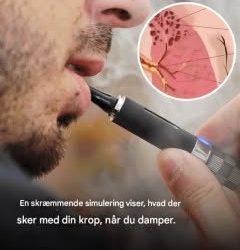 Skræmmende simulation afslører de skjulte farer ved vaping