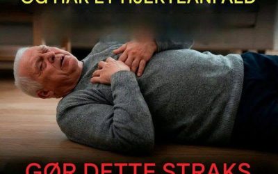 Sådan overlever du et hjerteanfald, når du er alene (på 10 sekunder)