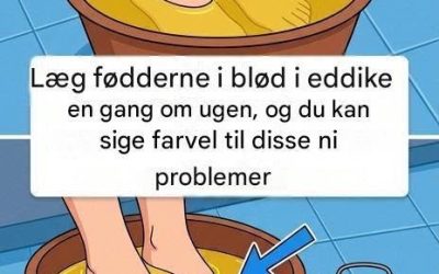 Fodbad med æblecidereddike: 5 problemer, der forsvinder med dette trick