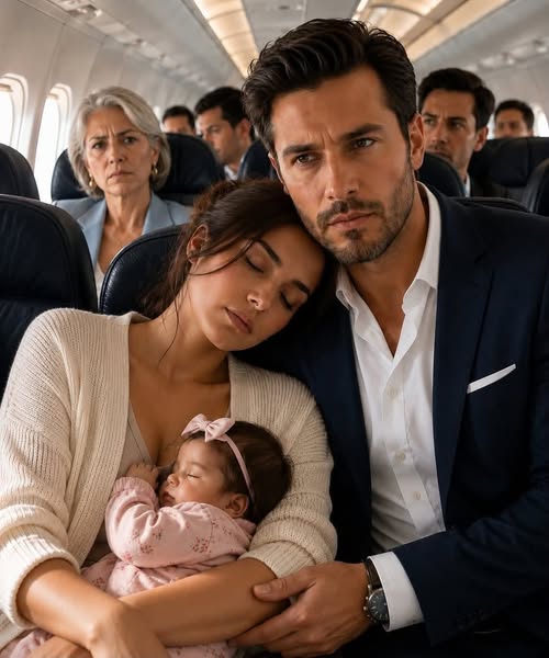 Den fremmede bad mig om at foregive at sove på skulderen under flyvningen... men da vi landede, opdagede jeg, at han var den mest magtfulde forretningsmand i Mexico, og at min eksmand allerede ledte efter mig.
