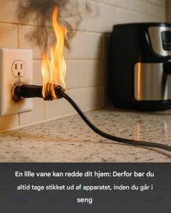 En lille vane kan redde dit hjem: Hvorfor du altid bør tage denne enhed ud før sengetid
