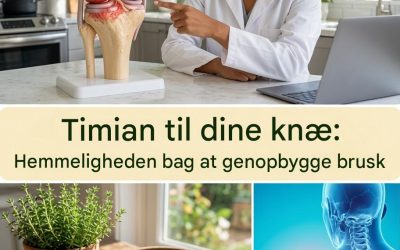 Timian: Et naturligt middel til at støtte sundt knæbrusk